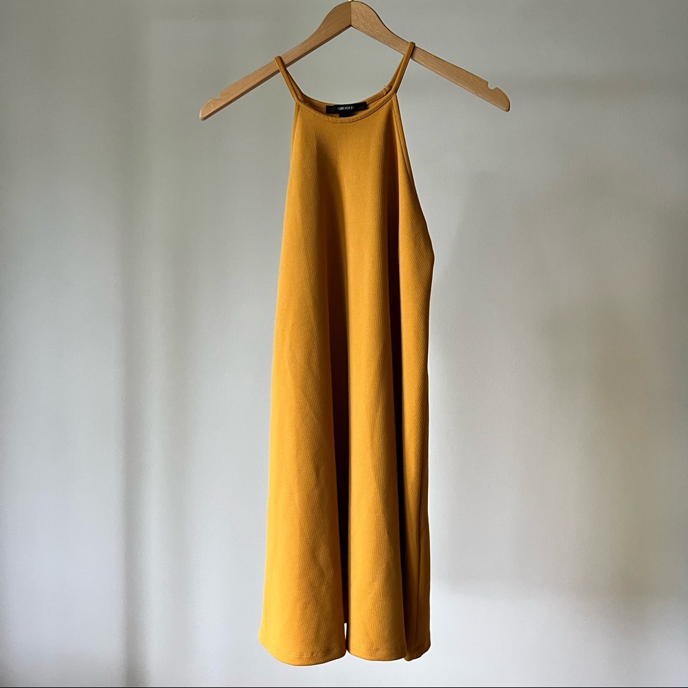 2/20$ Forever 21 Yellow Dress